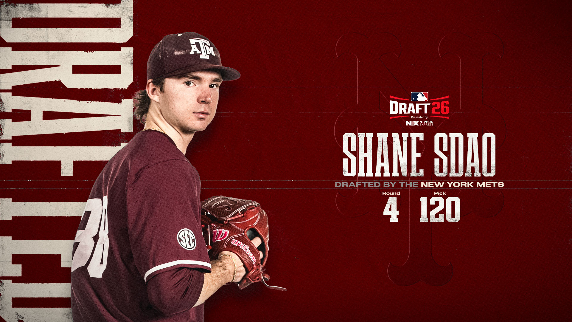 MLB Draft Alert: Mets Take Sdao in Fourth Round