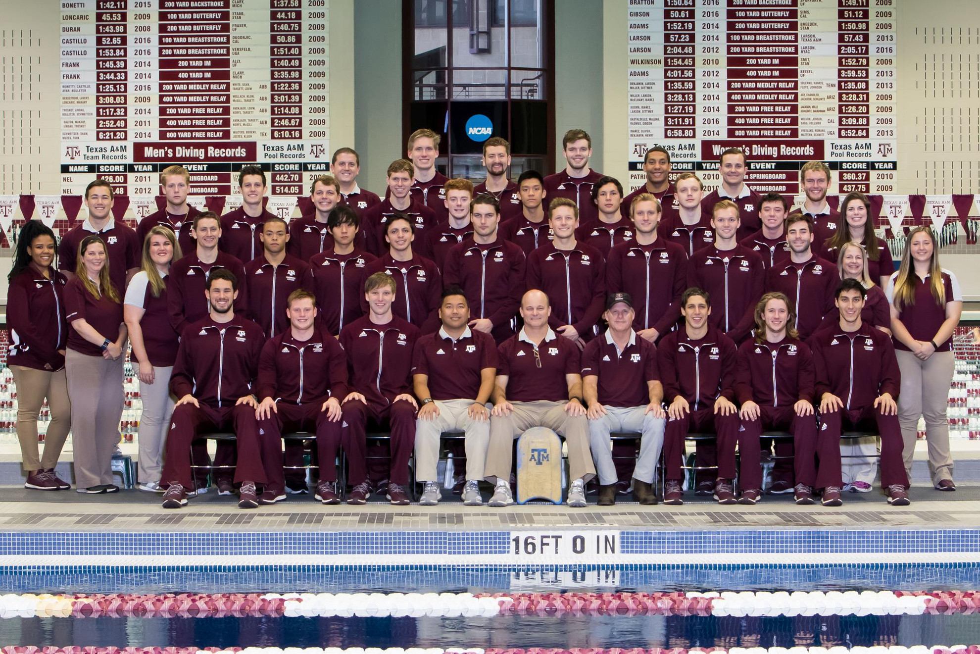 2016-17 Men's Swim & Dive Team 2016-17 Men's Swimming and Diving Roster