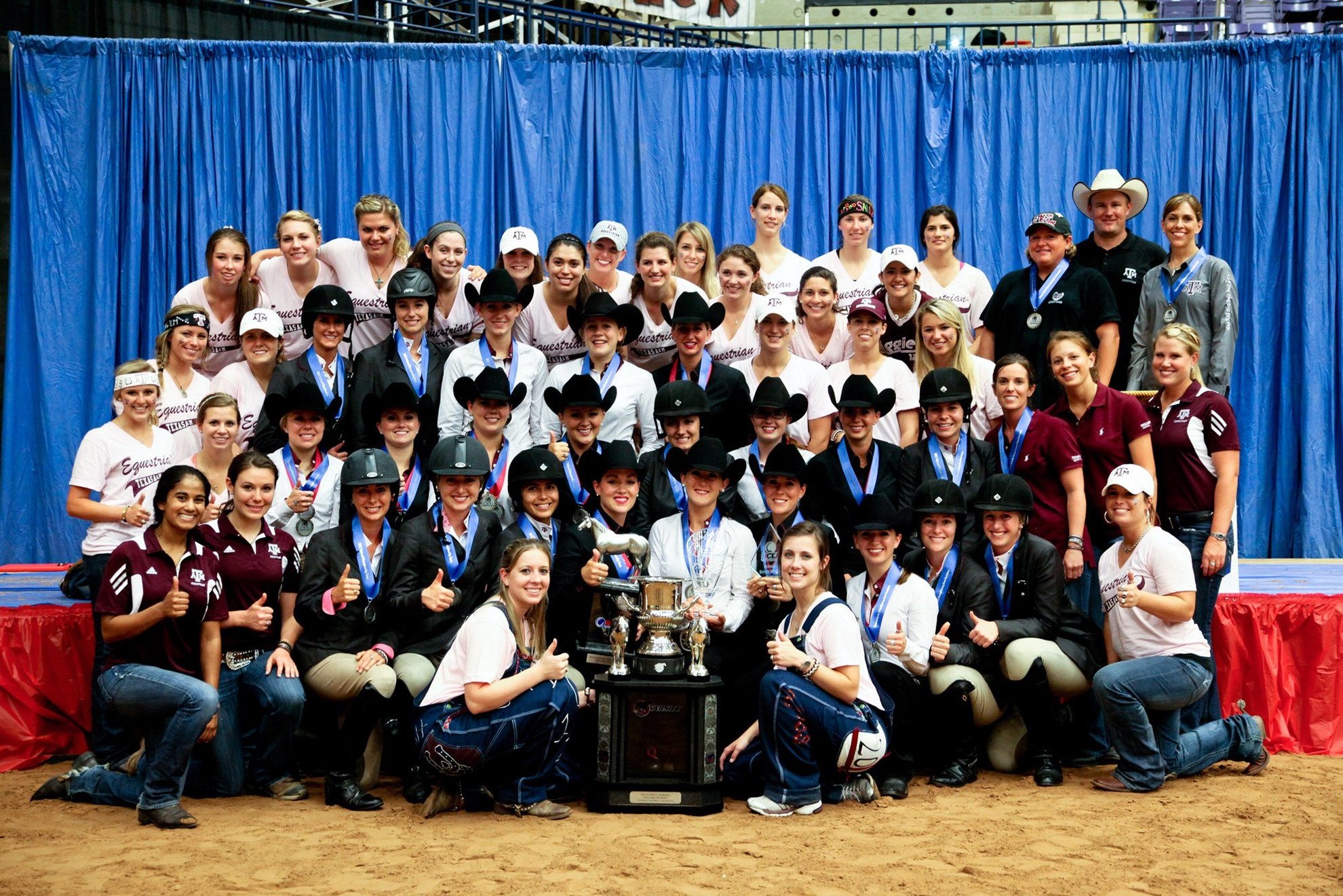 2011-12 Equestrian Team Picture 2011-12 Equestrian Roster