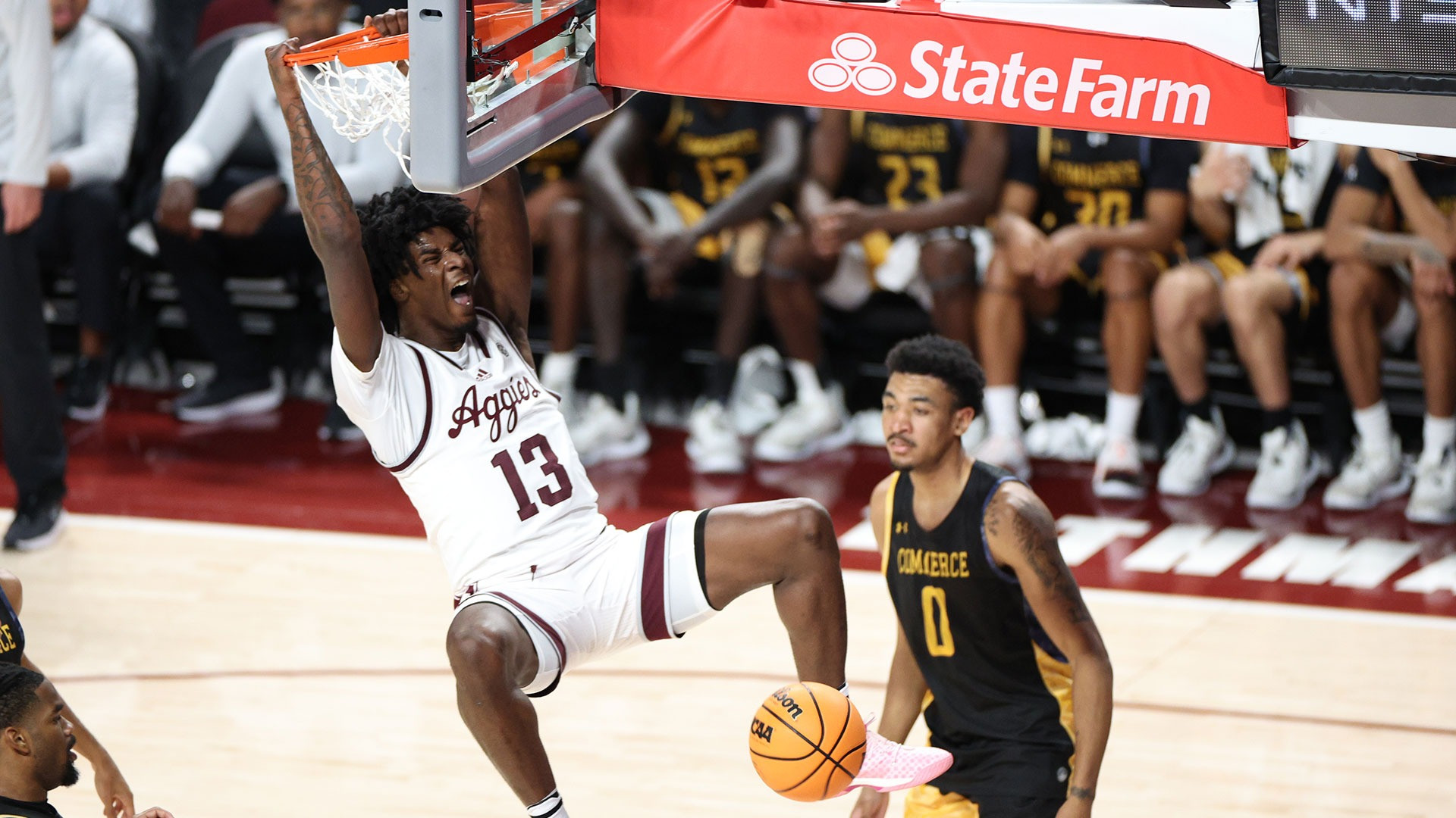 No. 15 Aggies Down Lions in Front of Big Season-Opening Crowd - Texas A ...