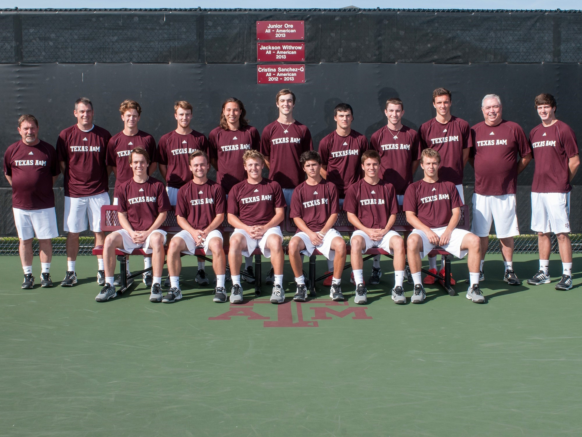 2014-15 Men's Tennis Team Picture 2014-15 Men's Tennis Roster