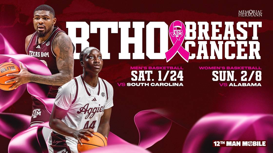 Btho Razorbacks BTHO Breast Cancer Games - Texas A&M Aggies - Official Athletics Website