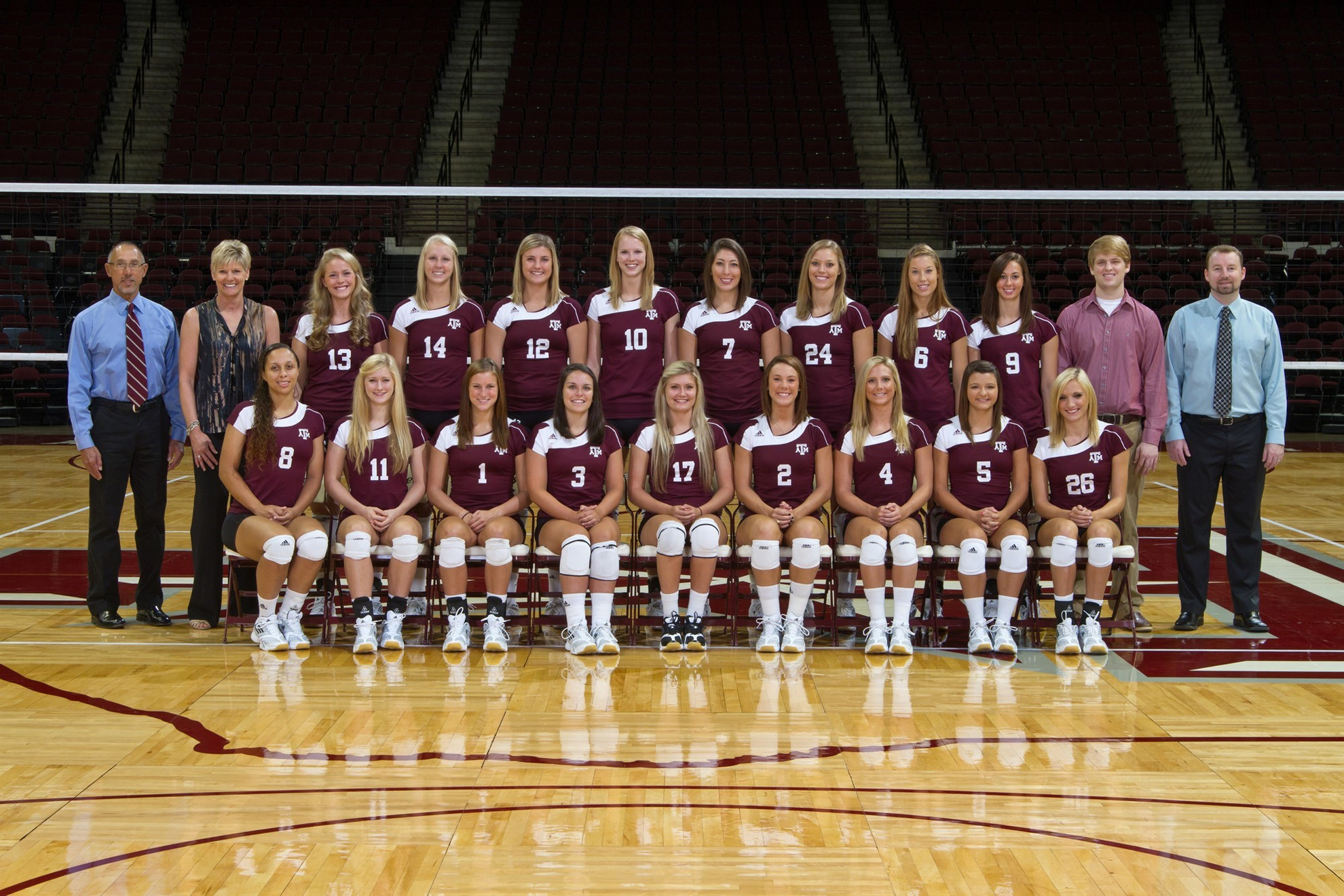 2011 Volleyball Team Picture 2011 Volleyball Roster