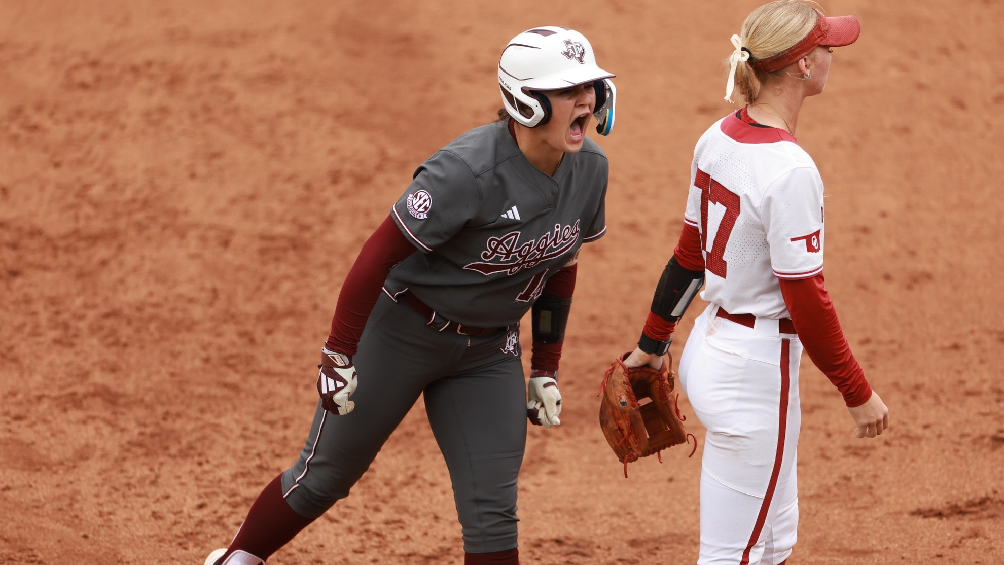 Two-Out Sixth-Inning Rally Pushes Softball Past No. 1 Oklahoma, 8-5 ...