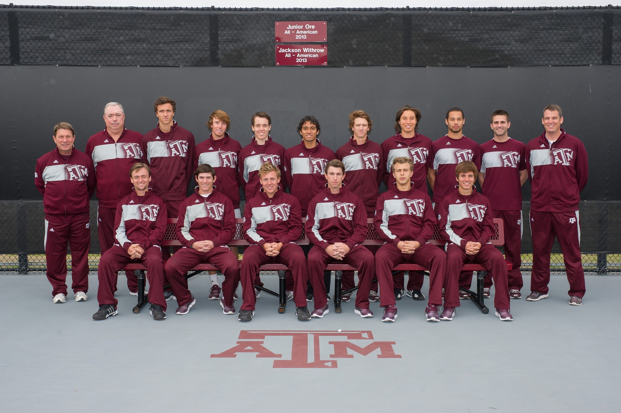 2013-14 Men's Tennis Team Picture 2013-14 Men's Tennis Roster
